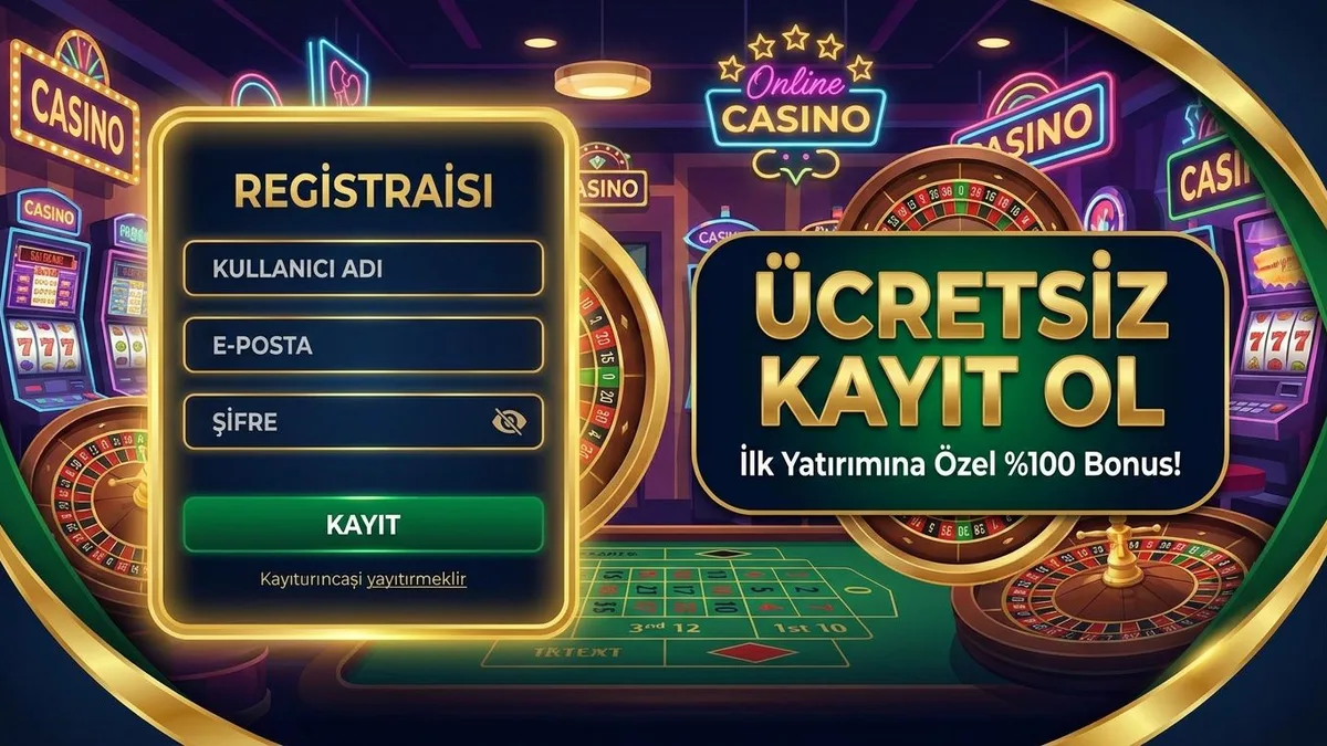Bonusla kayıt ol